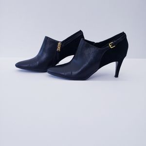 LAUREN Ralph Lauren Black High Heel Booties